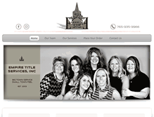 Tablet Screenshot of empiretitleservice.com